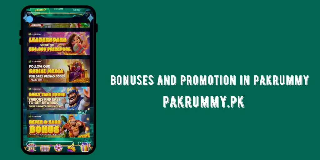 Promotions in Pakrummy Apk